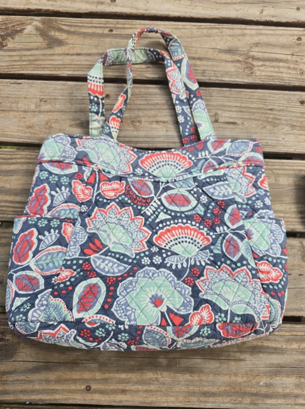 Vera Bradley Quilted Floral Tote in Nomadix Floral - Picture 6 of 12